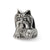 Yorkshire Terrier Charm Bead in Sterling Silver