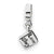 Sterling Silver Love Story Book Dangle Bead Charm hide-image