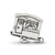 Camper Trailer Charm Bead in Sterling Silver