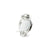 Enameled Wise Owl Charm Bead in Sterling Silver