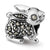 Sterling Silver Marcasite Rabbit Bead Charm hide-image