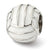 Sterling Silver Enameled Volleyball Bead Charm hide-image