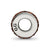 Brown Double Row Swarovski Crystal Charm Bead in Sterling Silver