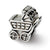 Sterling Silver Baby Carriage Bead Charm hide-image