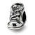 Sterling Silver Baby Shoe Bead Charm hide-image