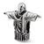 Sterling Silver Christ the Redeemer Bead Charm hide-image