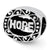 Hope Charm Bead in Sterling Silver