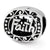 Faith Charm Bead in Sterling Silver