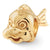 Fish Charm Bead in Gold Plated