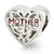 Enameled Mother Charm Bead in Sterling Silver