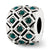 May Swarovski Elements Charm Bead in Sterling Silver