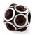 January Swarovski Elements Charm Bead in Sterling Silver