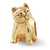 Gold Plated Cat Bead Charm hide-image