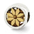 Flower Charm Bead in Gold Plated