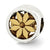 Gold Plated Flower Bead Charm hide-image