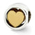 Heart Charm Bead in Gold Plated