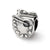 Artists Palette Charm Bead in Sterling Silver