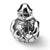 Sterling Silver Snowman Bead Charm hide-image