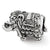 Elephant Charm Bead in Sterling Silver