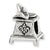 Sterling Silver Phonograph Bead Charm hide-image