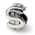 Sterling Silver Dollar Sign Bead Charm hide-image
