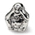 Sterling Silver See No Evil Buddha Bead Charm hide-image