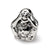 See No Evil Buddha Charm Bead in Sterling Silver