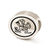 Antiqued University of Notre Dame Collegiate Charm Bead in Sterling Silver