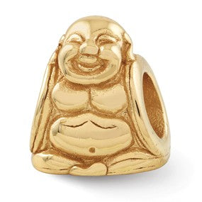 Gold Plated Buddha Bead Charm hide-image