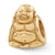 Buddha Charm Bead in Gold Plated