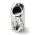 Sterling Silver Holland Shoe Bead Charm hide-image