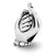 Sterling Silver Swarovski Elements Mother and Child Hands Bead Charm hide-image