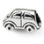 Sterling Silver Car Bead Charm hide-image