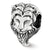 Lion Charm Bead in Sterling Silver