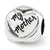 My Mother My Friend Trilogy Charm Bead in Sterling Silver
