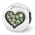Swarovski Elements Aug-Strength Charm Bead in Sterling Silver