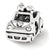 Swarovski Just Married Car Charm Bead in Sterling Silver