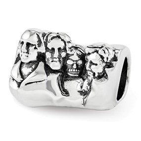 Sterling Silver Mount Rushmore Bead Charm hide-image