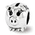 Sterling Silver Fun Money Piggy Bank Bead Charm hide-image