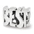 Best Mom Charm Bead in Sterling Silver