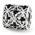 Sterling Silver Moroccan Lattice Bead Charm hide-image