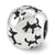 Dog Charm Bead in Sterling Silver