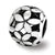 Flower of Life Charm Bead in Sterling Silver