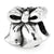 Christmas Bells Charm Bead in Sterling Silver