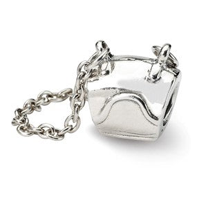 Sterling Silver Handbag Bead Charm hide-image