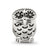 Owl Charm Bead in Sterling Silver