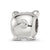 Polished Gold-Plated Nose Pig Charm Bead in Sterling Silver