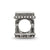 Antiqued Arc De Triomphe Charm Bead in Sterling Silver