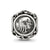 Zodiac Virgo Charm Bead in Sterling Silver