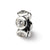 CZ Charm Bead in Sterling Silver